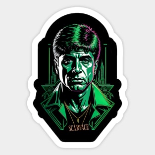 Scarface Tony Sticker